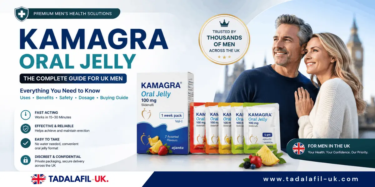 Kamagra Oral Jelly in the UK: Uses, Risks, Safety & What You Need to Know
